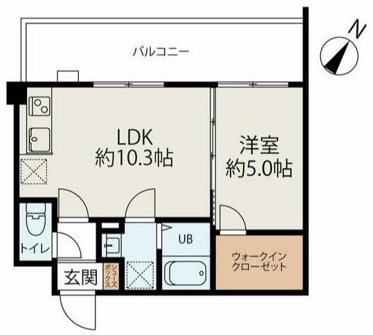 コネクトパークヒルズ南初富 402号室 間取り