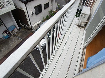 有明ハイツ ベランダ