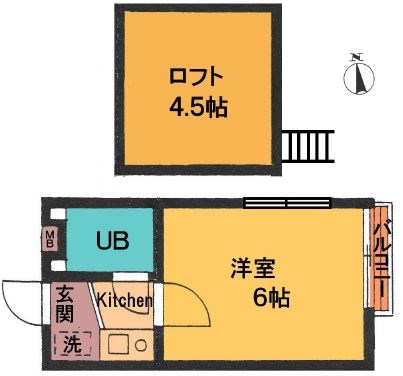 ハイムプリマヴェーラ（栗原） 間取り図