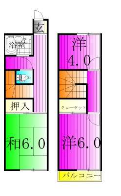 初石パーク A 間取り