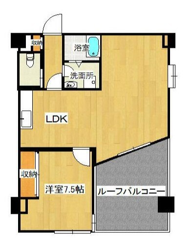 大島レジデンス北小金 803号室 間取り
