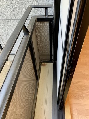 クレールコートYM ベランダ
