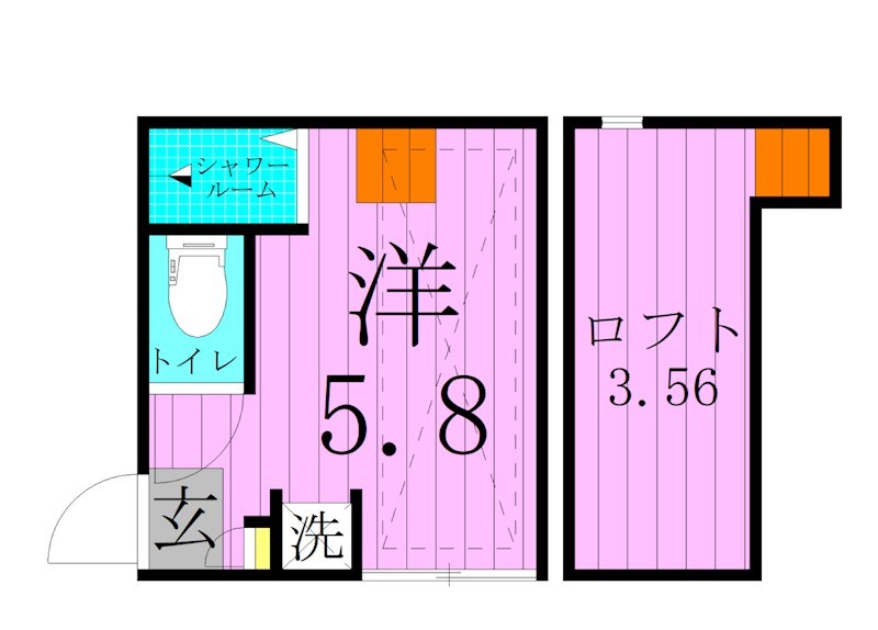 ひかりコーポＥＸ 間取り図