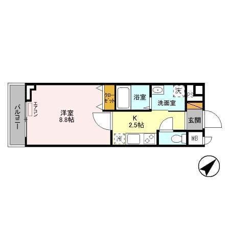 おおたかの森グラナリー 202号室 間取り