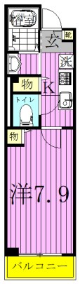 セゾンドミール 間取り図