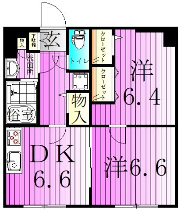 D-STYLE千住大橋 間取り図