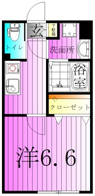 D-STYLE千住大橋 間取り図