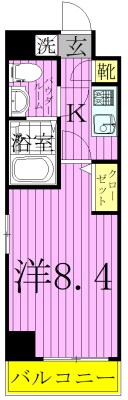 グランフォース北綾瀬 間取り図