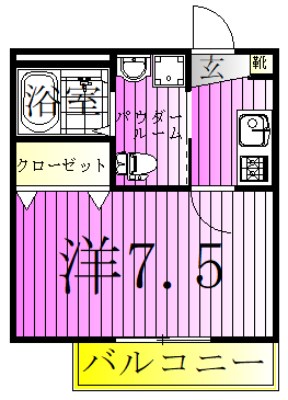 AJ八潮 間取り図