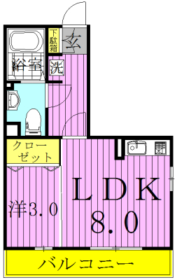 リ・サクラＢ 間取り