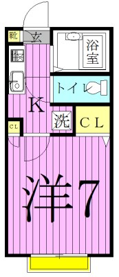 ステラ２１０ 間取り図