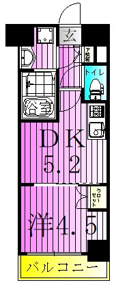 メイクス西新井大師 間取り図