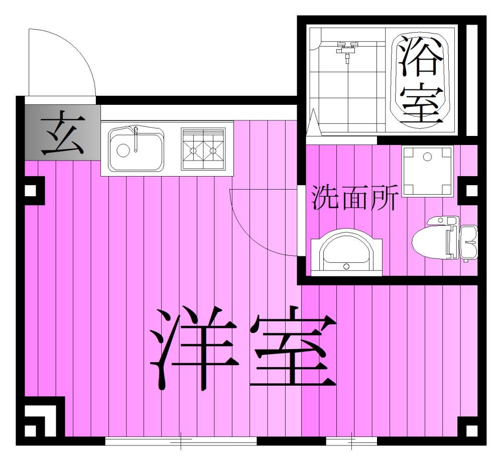 BEL FIORE SENJU 間取り図