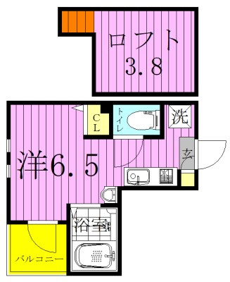 ラ　ヴェリタ 間取り図
