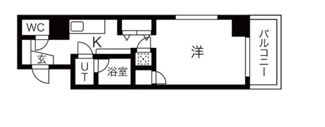 スペリオルクラブ 1006号室 間取り