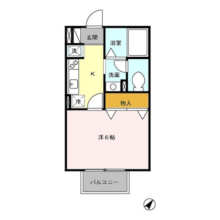 メゾン・ド・エヴァ 間取り