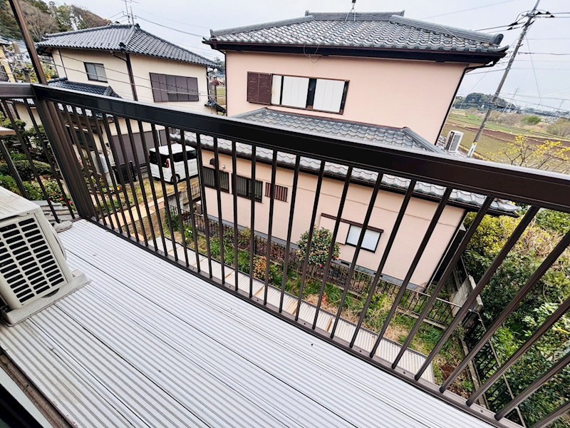 柏市塚崎戸建 ベランダ