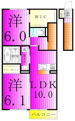 アルシュ　サウス 202号室 間取り