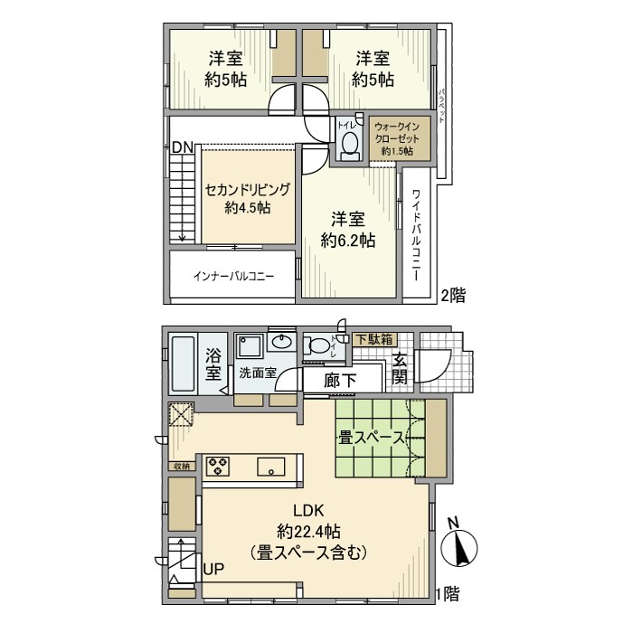 幸谷戸建 間取り