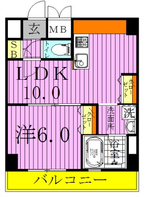 八潮ＰＡＲＫ　ＳＱＵＡＲＥ 間取り図