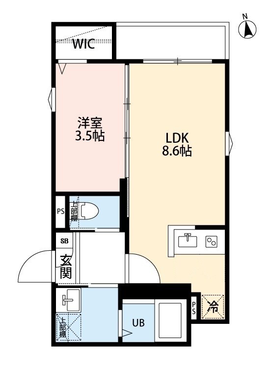 robot home 南流山Ⅱ 301号室 間取り