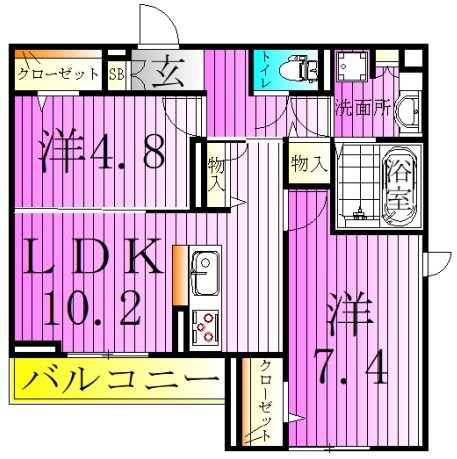 アグライア 間取り図