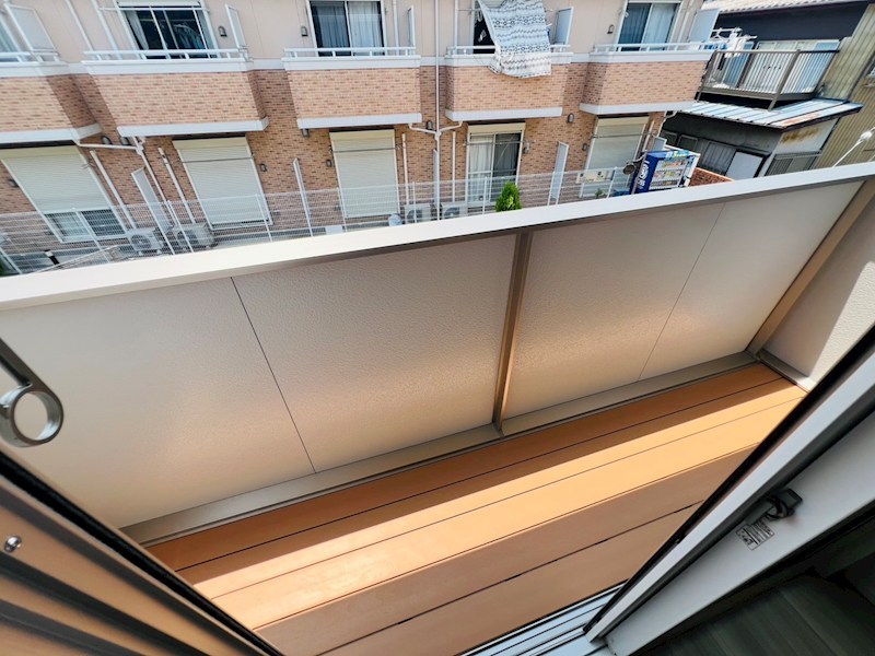 フルーレ ベランダ