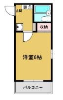 ベルメゾン 202号室 間取り