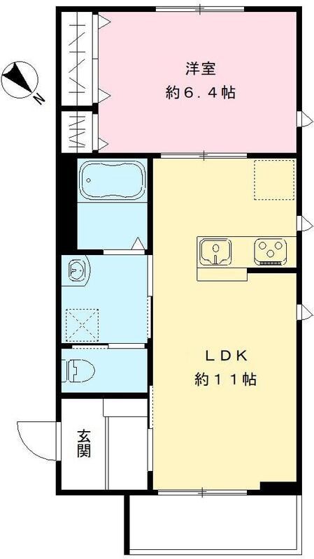 Shin Prana　シンプラーナ 207号室 間取り
