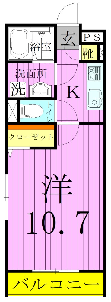 ヴィラ　ケイ 間取り図