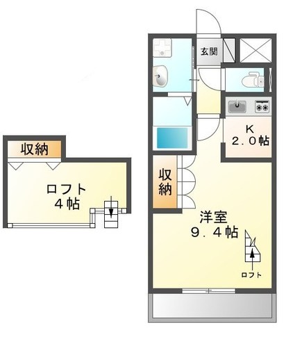 グリーンキャッスルⅡ 間取り図