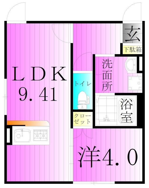 Prime　baseⅥ 間取り図