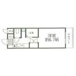 ペルレシュロスPartⅧ 406号室 間取り