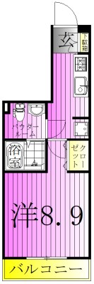 RELUXIA綾瀬 間取り図