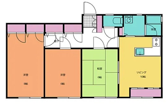 上信マンション 301号室 間取り