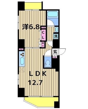 HY&amp;lsquo;s梅島コンフォール 間取り図