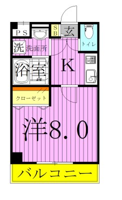 サンマルコ北綾瀬 間取り