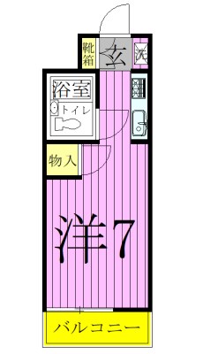 日神パレス竹ノ塚 間取り
