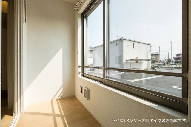 リリーモンターニュＢ ベランダ