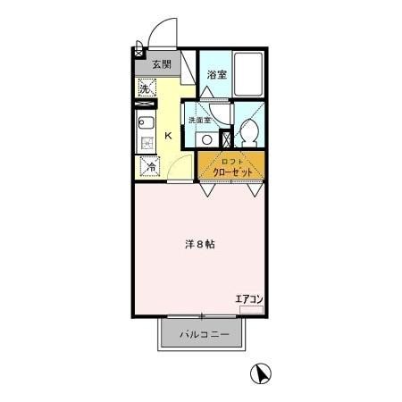 メルベーユパル  間取り
