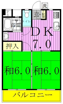 キムラコーポ 305号室 間取り
