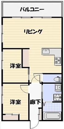 アゼリアハイツ 301号室 間取り