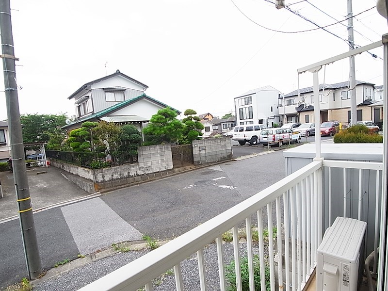 花嶋コーポＡ ベランダ