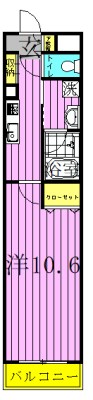 シャルマン・トキワ 間取り図