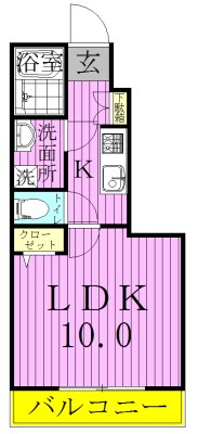 RUMAH INDA～ルマ・インダ～ 102号室 間取り