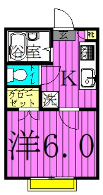 サンパティーク 間取り図