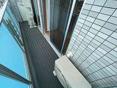 ペアパレス六町2号館  ベランダ