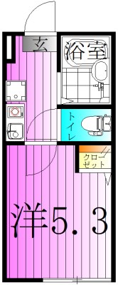 アーバングレイス五反野Ⅰ 間取り図