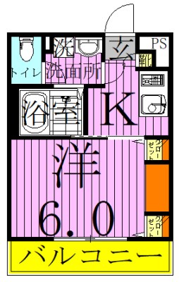 リブリ・fineⅡ 間取り図