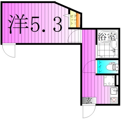 アーバングレイス五反野Ⅰ 間取り図